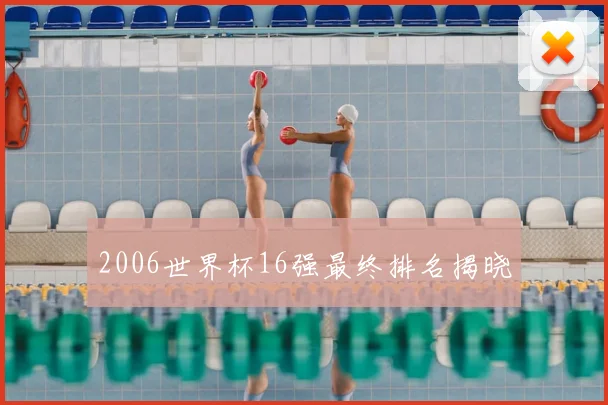 2006世界杯16强最终排名揭晓